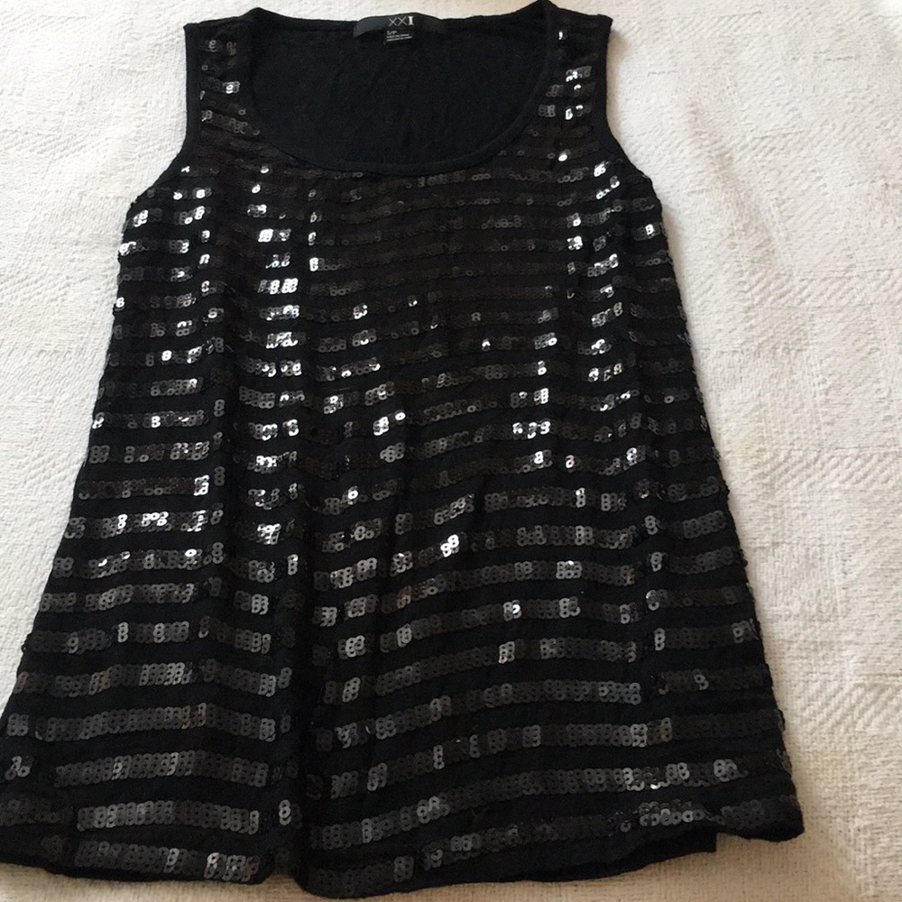 XXI sequin tank top
